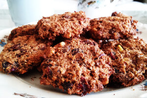 Owsiane, orzechowe i szybkie ciastka z bakaliami, 10-minutowe!