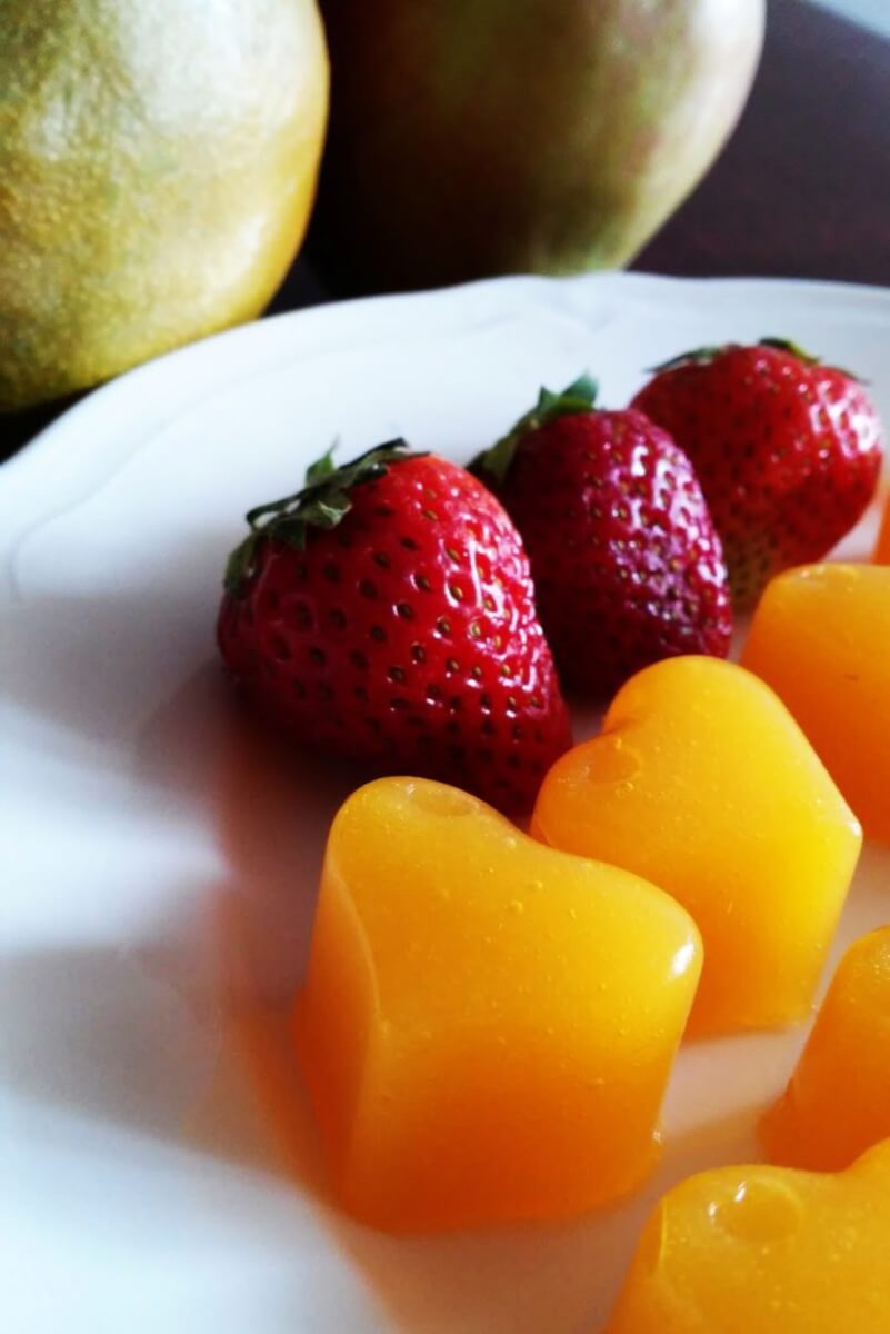 Żelki z mango - naturalne, domowe i zdrowe.