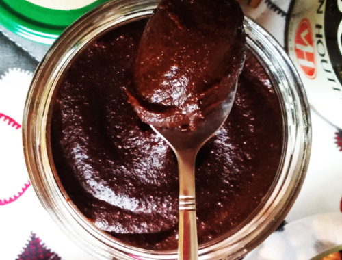 Wegańska Nutella - domowa i zdrowa, krem orzechowo-czekoladowy - RAW & VEGAN