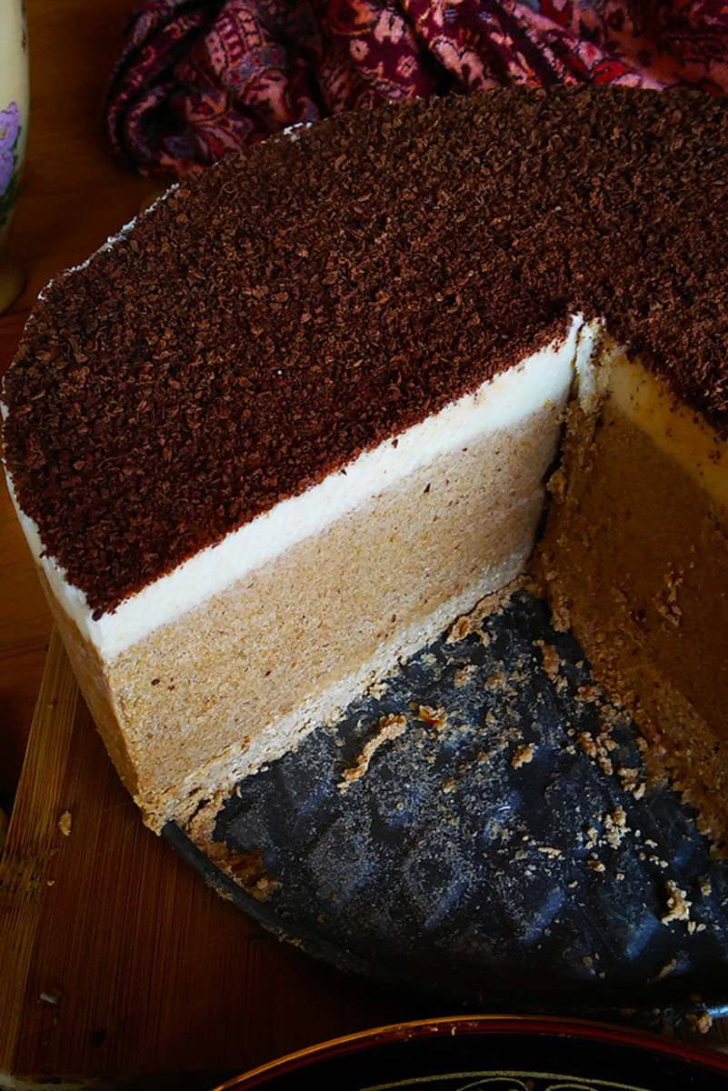 Vegan Tiramisu Ice Cream Cake Glutenfree And Dairyfree Coffee Cake