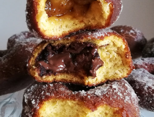 Najlepsze wegańskie pączki z batatów, słodkich ziemniaków - pączki wegańskie bez jajek i nabiału