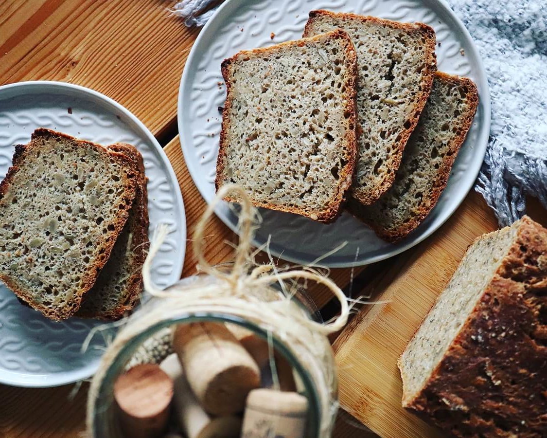 Najlepszy chleb orkiszowy - chleb idealny, szybki, prosty i wegański chleb idealny